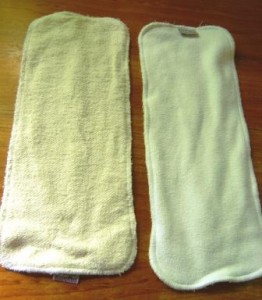 Knicker Nappies Hemp/Cotton Doublers