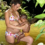 Me, Keeyah and baby bump at 7 months!