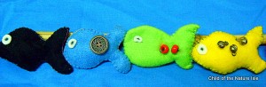Felt fish 0-4